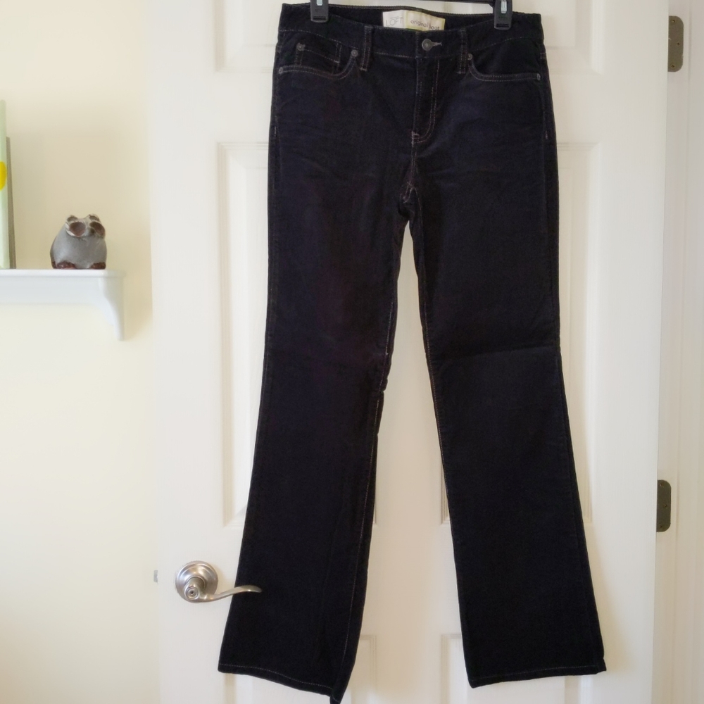 LOFT Corduroy Original Boot cut Jeans Pants size 6 - Picture 2 of 11